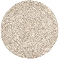 Affari of Sweden JUNI matto luonnon/valkoinen Ø120 cm
