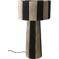 Affari of Sweden , JULLAN pöytävalaisin musta/luonnollinen 72 cm