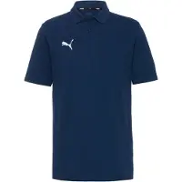 Puma Toiminnallinen paita 'TeamGoal' tummansininen / valkoinen