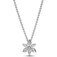 Pandora Sparkling Herbarium Cluster Pendant Necklace