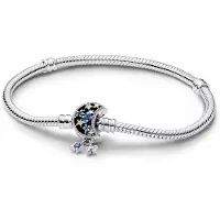 Pandora Moments Sparkling Moon Sterling silver rannekoru 592819C01-18