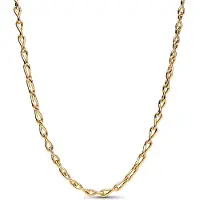 Pandora Figure Of 8 Chain Link 14K Gold-Plated Necklace - Gold - 50 CM