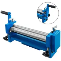 Vevor manuaalinen lankasylinterit putket rullapuristin 320 mm SR 320J teräslevyn valssauskone säde 32 mm metallilevyn taivutus pyöreä kone