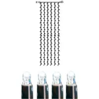 Star Trading System LED verho extra 204 valoa 1x4m kylmänvalkoinen