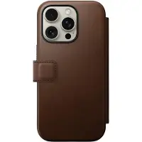 Nomad Modern Leather Folio Iphone 16 Pro Puhelinkotelo