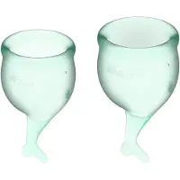 Satisfyer Feel Secure Menstrual Cup Purple