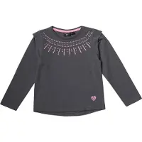 KOROSHI Paita keltainen / tummanharmaa / vaalea pinkki