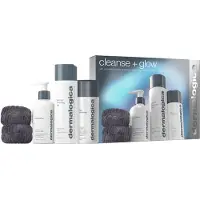 Dermalogica Cleanse + Glow Set : Special Facial Cleansing Gel 250 ml + Precleanse Eliminates Epäpuhtaudet Kasvoöljy 150 ml + Daily Microfoliant -kuorin
