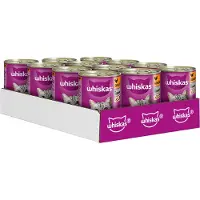 Whiskas 1+ -purkkiruoka 24 x 400 g - siipikarja terriinissä