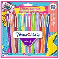 Paper Mate Flair felt tip pen M Retro colours 12-Blister