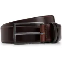 BOSS Carmello Vyö Nahka 85 cm Ruskea