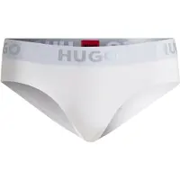 HUGO Brief Sporty Logo - White - XS