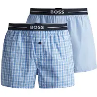 BOSS Bokserishortsit 'Nos' savunsininen / yönsininen / vaaleansininen / valkoinen