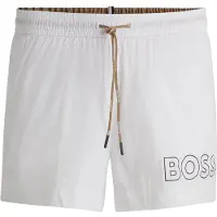 BOSS for man. 50469280 Mooneye swimming costume white (XL), Beachwear, Polyamide