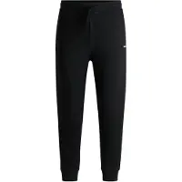 HUGO for man. 50489617 Straight fit trousers black (L), Casual, Cotton