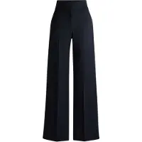 HUGO for woman. 50516143 Himia navy trousers (40), Casual, Polyester