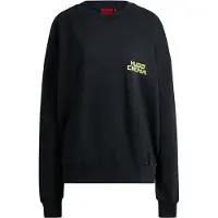 HUGO Collegepaita 'Dargentix' laivastonsininen / vaaleankeltainen / musta / offwhite