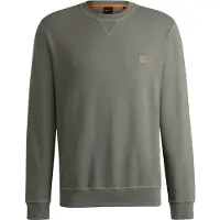 BOSS for man. 50509323 Sweatshirt Applique logo green (3XL), Casual, Cotton