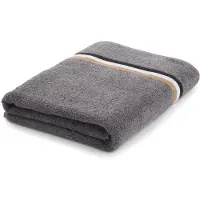 BOSS Blinea Bath Sheet - Grey - 90X150CM