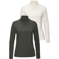 LASCANA Paita kerma / khaki