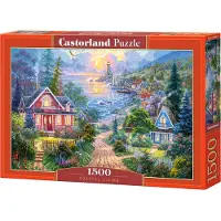 Castorland Coastal Living 1500 pcd, Kuviopalapeli, 1500 kpl, Maisema, Lapset & Aikuiset, 9 vuosi/vuosia