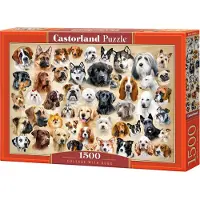 Castorland Collage with Dogs 1500p palapeli