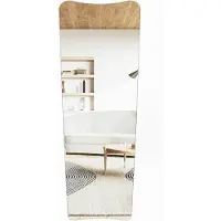 Kalune Design „Cheval“-peili Vitros - läpinäkyvä, musta