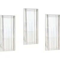 Kalune Design Dekoratiivinen peilisetti (3 kappaletta) Mini Neom - Läpinäkyvä