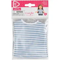 Corolle Ma Striped T-shirt Blue 36cm