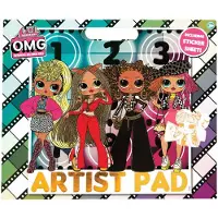 L.O.L. Surprise! LOL. Artist Pad Coloring Book with Sticker Sheet