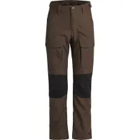 Lundhags Juniors' Fulu Rugged Stretch Hybrid Pant Tea Green/Black Ulkoiluhousut 140