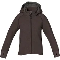 Isbjörn of Sweden Kids' Shaun Hoodie Espresso 110/116