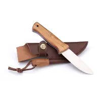 ØYO Oyo Femunden Knife W/ Leather Sheath, ulkoveitsi, ruskea