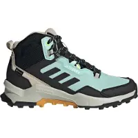 Adidas Unisex TERREX AX4 Mid GORE-TEX Hiking Shoes Semi Flash Aqua/Core Black/Preloved Yellow Retkeilykengät 44