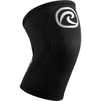 Rehband Rx Knee-Sleeve 5mm Silver/black Kuntoiluvälineet M