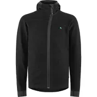 Klättermusen Men's Hödur Hooded Zip Black Välikerrospuserot XL