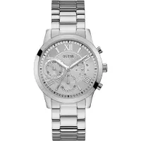 GUESS Naisten Hopeanvärinen Kello W1070L1