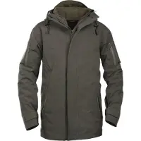Mil-Tec Wet Weather Jacket with Fleece Liner (Color: Ranger Green, Size: Small)