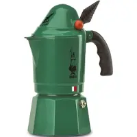 Bialetti Alpina -mutteripannu, 3 kuppia, alumiini, vihreä