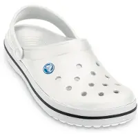 Crocs Puukengät & Crocks-jalkineet 'Crocband' sininen / musta / valkoinen