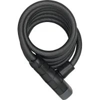 ABUS Primo 5510K Spiral Cable Lock 180cm SCMU, black