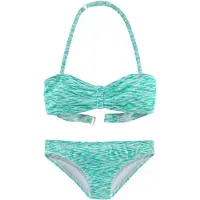 Venice beach Bikini turkoosi / valkoinen