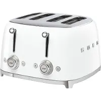 Smeg TSF03WHEU -neljän leivän leivänpaahdin, valkoinen