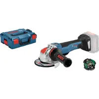 Bosch Kulmahiomakone GWX 18V-10 PC SOLO X-Lock; 18 V (ilman akkua ja laturia)