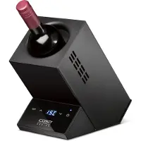 Caso WineCase One Black viininjäähdytin 1 pullolle - 9 cm, musta