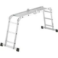 Hailo M60 yleistikkaat / alumiini / 4x3 askelmaa