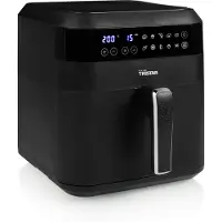 Tristar Airfryer FR-6999 - 1,5 kg perunoita - 10 ohjelmaa - Muistitoiminto - Muovi - Musta - 6 L