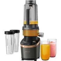 Philips Flip&Juice HR3770/10 Tehosekoitin mehulingolla, Pöydällä pidettävä tehosekoitin, 2 L, Syke-toiminto, Jäänmurskaus, 1 m, 1500 W