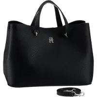 Tommy Hilfiger Ostoskassi musta / hopea