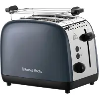 Russell Hobbs Colours Plus 2S Toaster Gry - Grey - 2 S